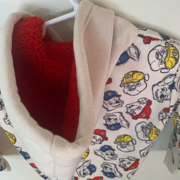 New Fleece Lined Paw Patrol Hoodie - Picture 5 of 7